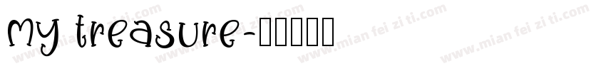 my treasure字体转换